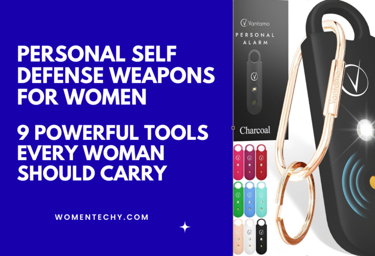 personal self defense weapons for women