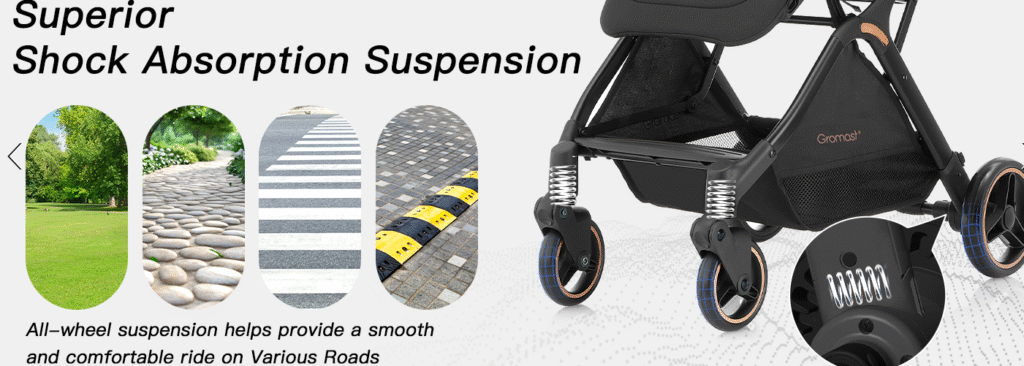 Gravity Folding Baby Stroller