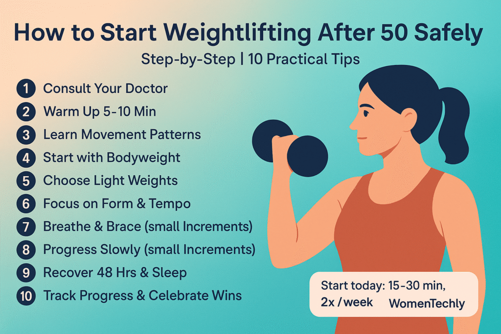 How To Start Weightlifting After 50