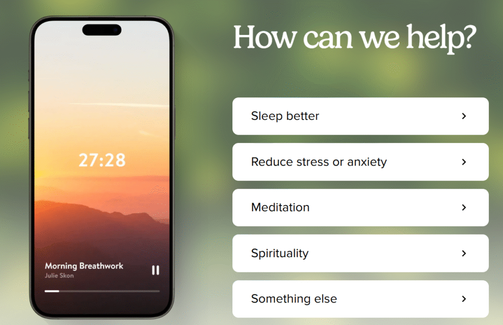 Insight Timer Mediation App