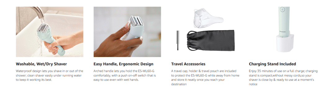Panasonic Close Curves Electric Razor