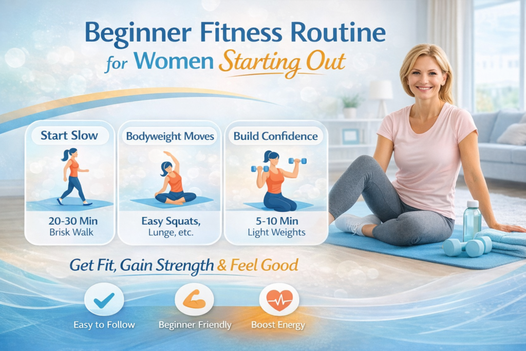 Beginner Fitness Routine for Women Starting Out