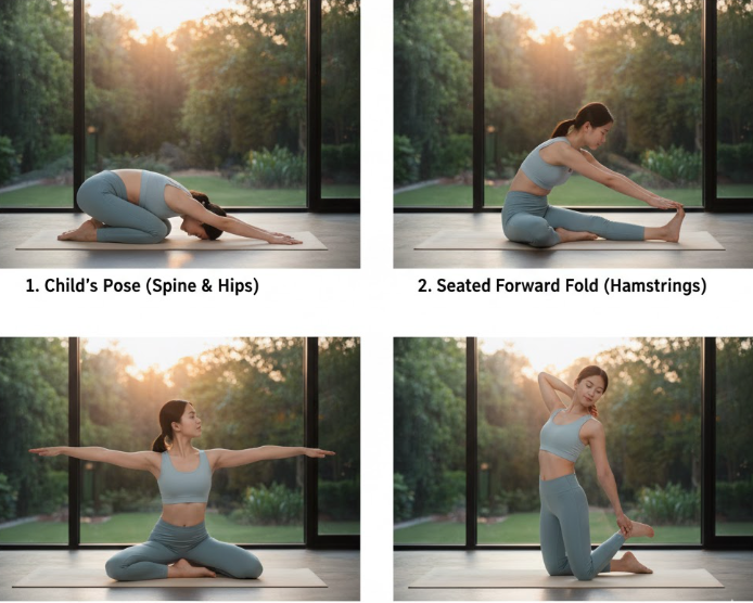 Calm Cool Down and Stretching