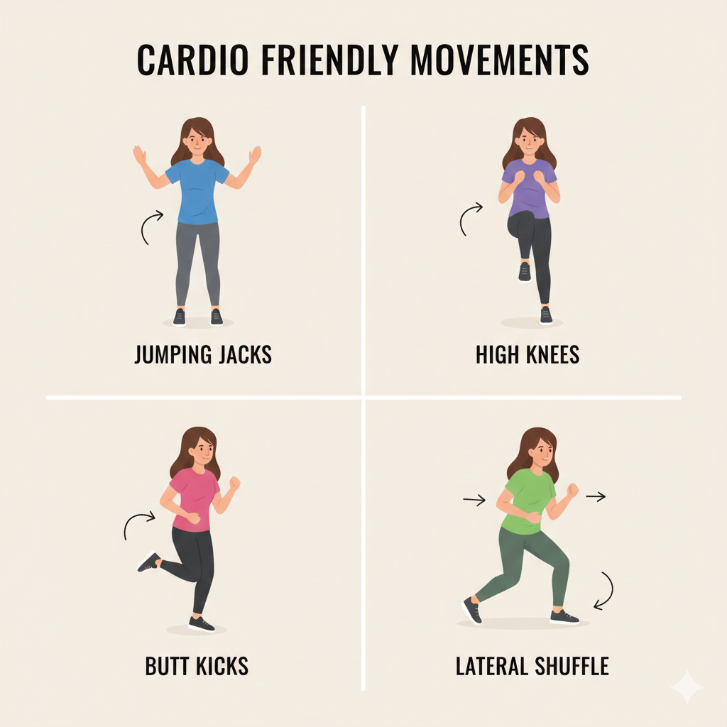 Cardio Friendly Movements